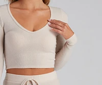 Little Chilly V-Neck Pajama Top