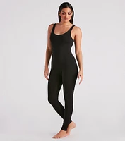 Mindless Basic Sleeveless Catsuit