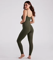 All The Comfy Vibes Sleeveless Catsuit