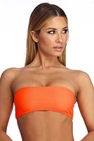 So Chic Bandeau Swim Top