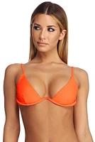 Night Swim Bikini Top