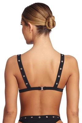 Buckle Up Swim Top