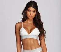 Drippin' Rhinestones Swim Top