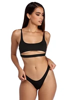 Cut To The Chase Swim Top