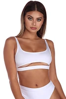 Major Risque Taker Bikini Top