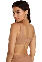 Tie Front Tease Swim Top