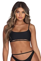 Strap On Bikini Top