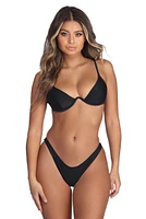 Night Swim Bikini Top