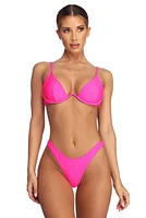 Night Swim Bikini Top