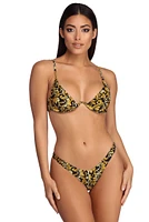 Night Swim Bikini Top