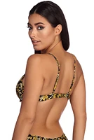 Night Swim Bikini Top