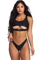 Safety First Buckle Swim Top