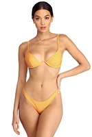 Night Swim Bikini Top
