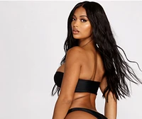 Aye Captain Bandeau Swim Top