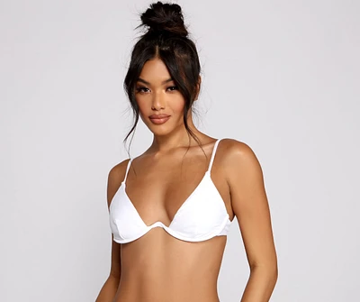 Let's Get Cheeky Wired Swim Top