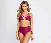 Warmer Days Strappy Bikini Top
