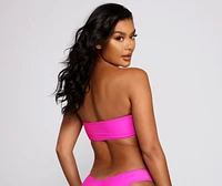 Bold Babe Bandeau Swim Top