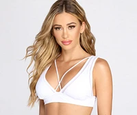 Runnin' On The Beach Strappy Swim Top
