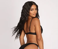 Don't Underestimate Me Wired Swim Top