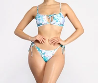 Let’s Get Away Swim Top