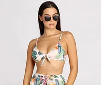 Take Me To Margaritaville Tropical Swim Top