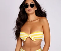 Island The Sun Bow Front Swim Top