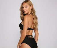 Twist Of Style Bikini Top