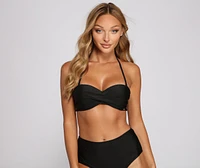 Twist Of Style Bikini Top