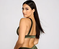 Sleek And Chic Swim Top