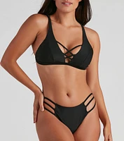 Sultry Talks Strappy Bikini Top