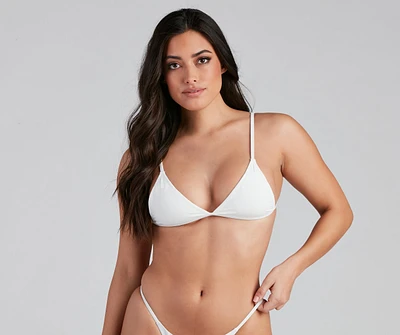 Tulum Triangle Bikini Top
