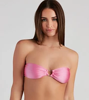 Total Heartbreaker Bandeau Swim Top