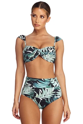 Palm Paradise Swim Bottom