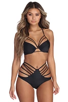 Strappy And Sultry Swim Bottoms