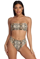 High Waist Swim Bottom