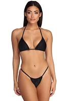 Basic Triangle String Bikini Bottoms