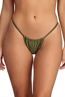 Basic Triangle String Bikini Bottoms