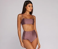 Back It Up Strappy Swim Bottom