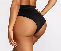 Find Me Paradise High Waist Swim Bottoms