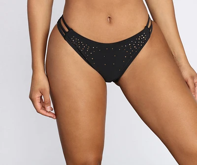 Heat Wave Bar Side Hipster Swim Bottoms