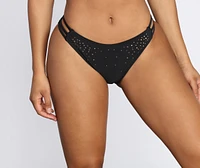 Heat Wave Bar Side Hipster Swim Bottoms