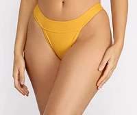 Endless Vacation High Waist Swim Bottoms