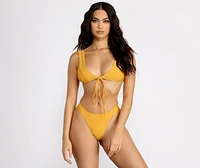 Endless Vacation High Waist Swim Bottoms