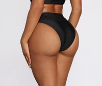 Summer Lovin' High Waist Swim Bottoms