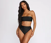 Summer Lovin' High Waist Swim Bottoms