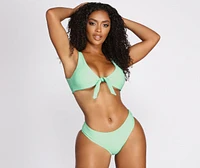 Sea Breeze Hipster Swim Bottoms
