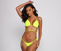 Wave of Glam Low Rise Bikini Bottoms