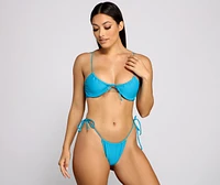 The Minimal High Rise Bikini Bottoms