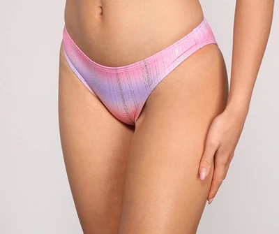 Tie Dye Glitz Bikini Bottoms
