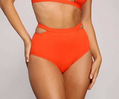 Makin' Waves High Waist Bikini Bottoms
